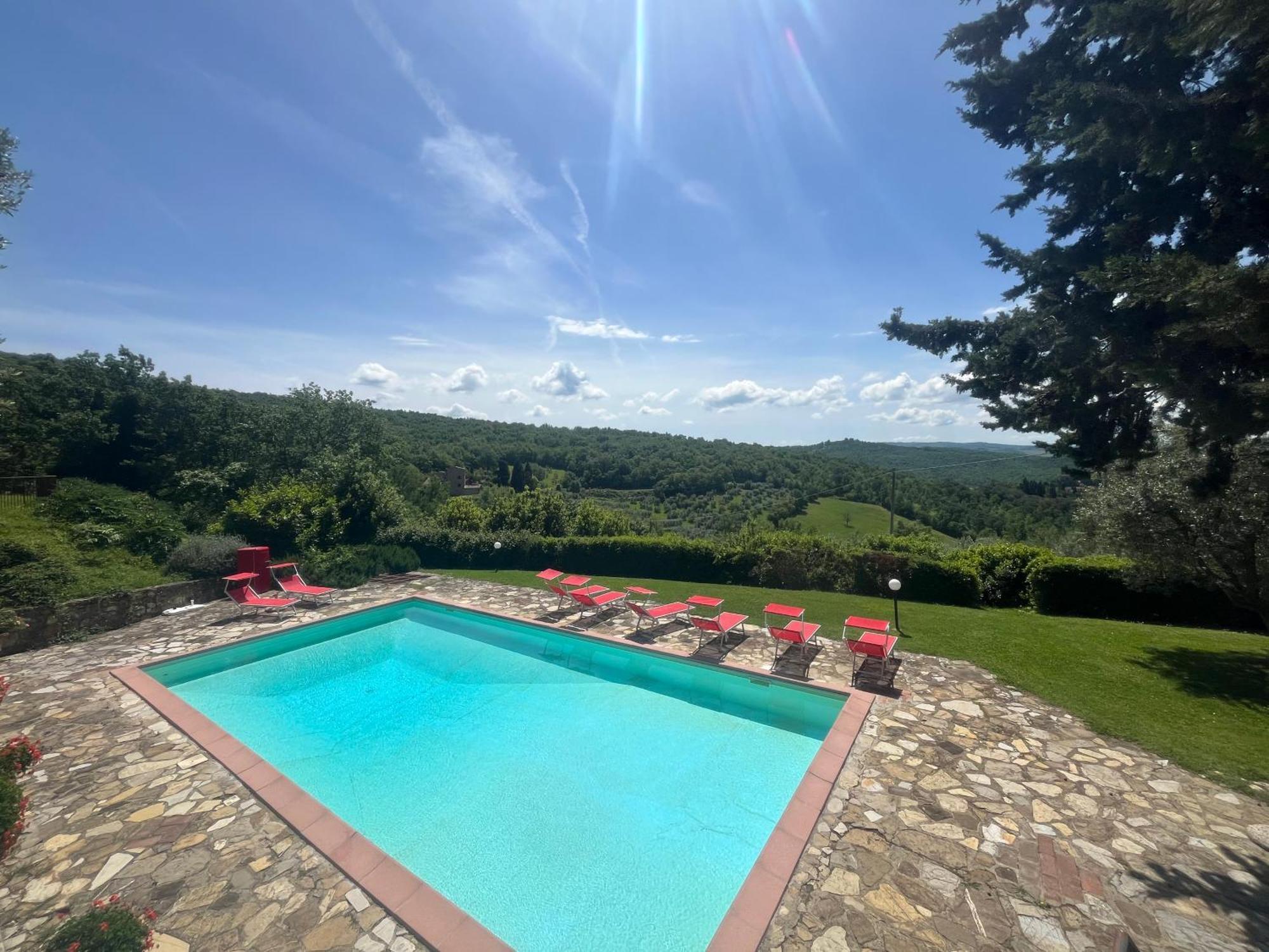 Apartamento Il Fiorino Di Badia Badia A Passigano Exterior foto