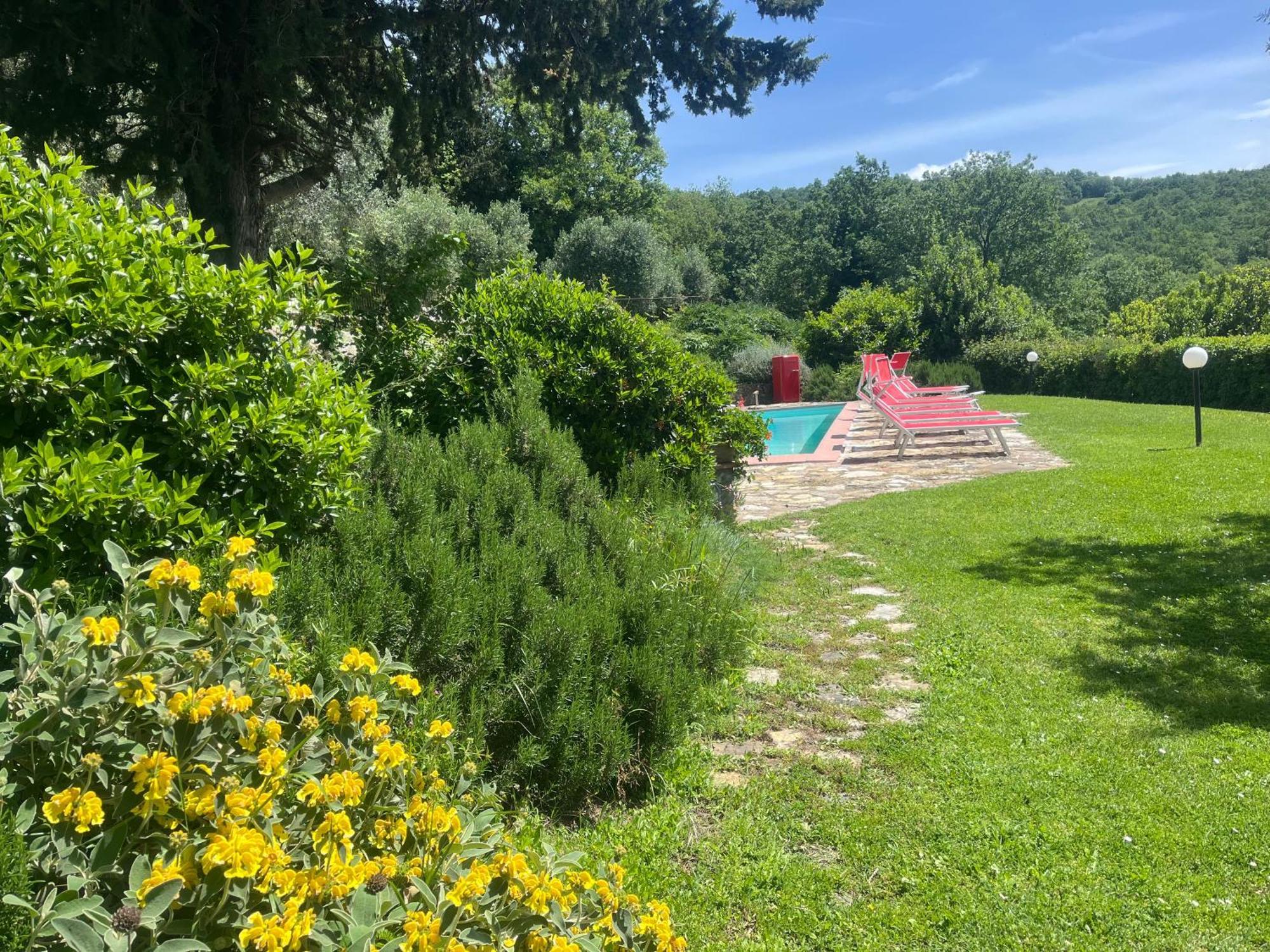 Apartamento Il Fiorino Di Badia Badia A Passigano Exterior foto